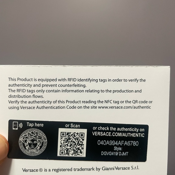 New  beautiful Versace Bobby pin barrette - Picture 5 of 6